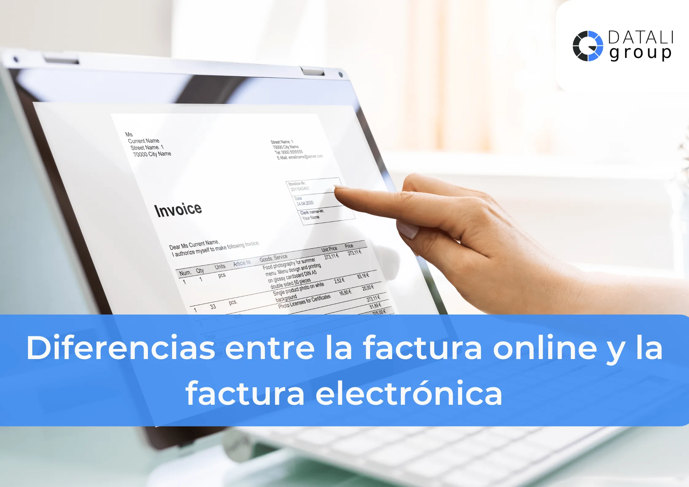 Diferencias entre la factura online y la factura electrónica